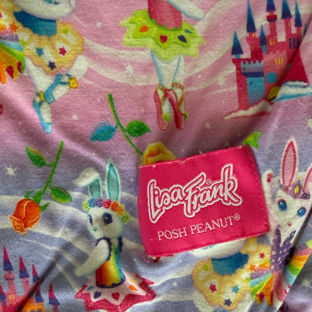 Posh Peanut Lisa Frank Lux Plush Patoo Blanket - Picture 2 of 5